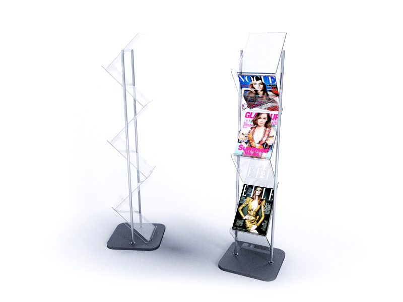 Ташута™ Стойка для брошюр А4 на 6 карманов двухсторонняя. Код продукту ...