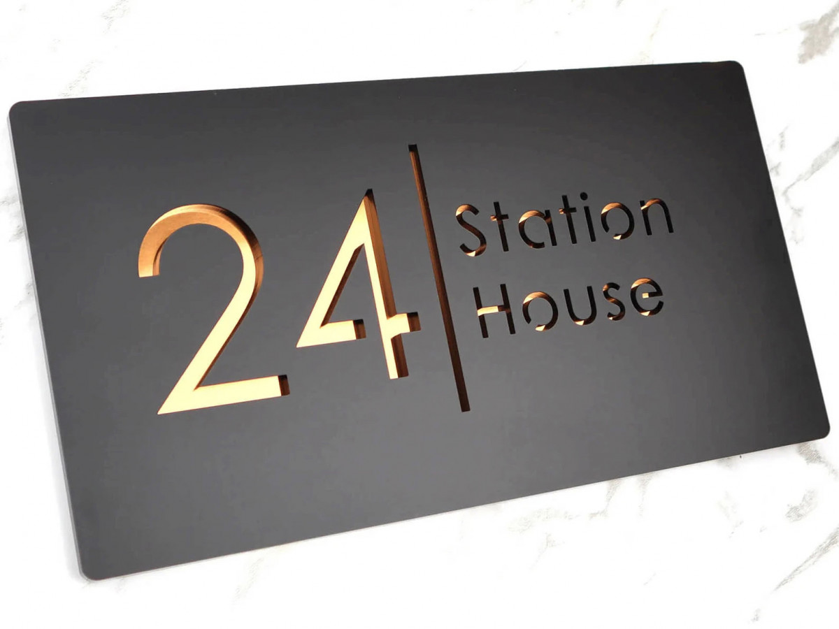 Ташута™ Уличная табличка двухслойная, 300х150 мм. Код продукту:21-25067-01