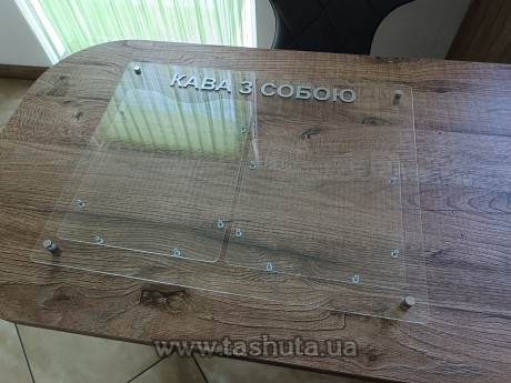 Tablica z pleksi na 2 kieszenie 550x430 mm