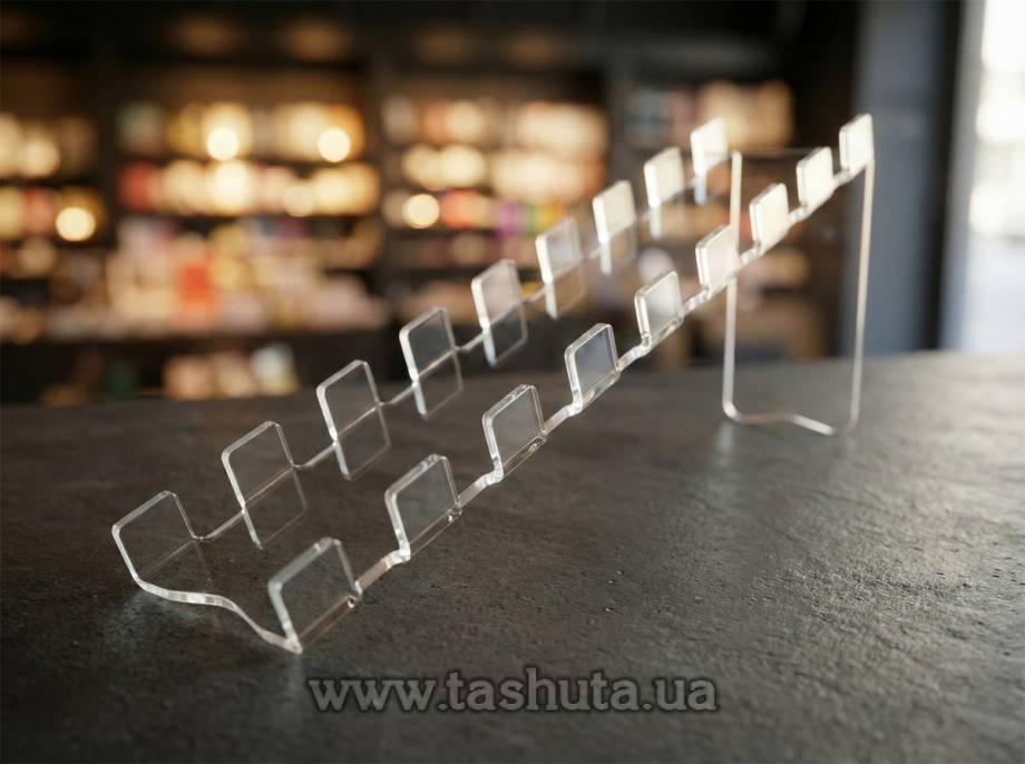 Acrylic Pen Holder for 8 pcs, 70x80x220mm