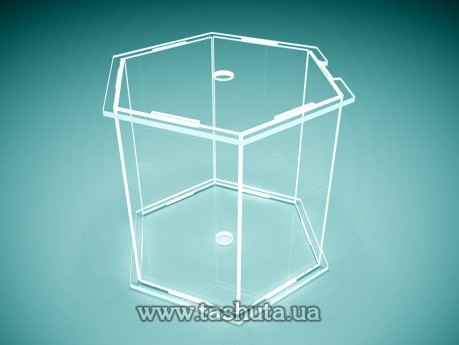Piętro akrylowe (box) na tort 200x200mm