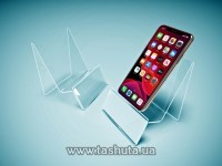 купить по низкой цене Акриловая подставка для смартфона с ценником в Киеве
