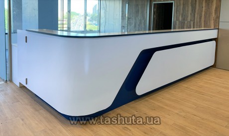 Lada recepcyjna, lada rejestracyjna, 200x110x100cm