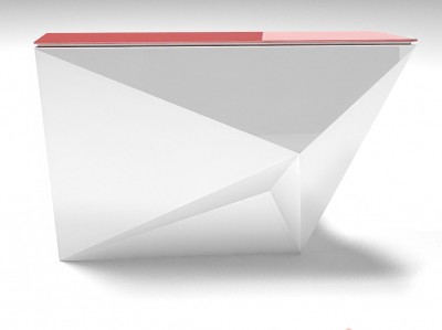 "Diamond" Reception Desk, 110x110x63cm