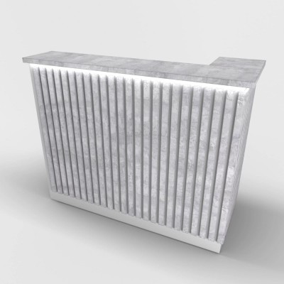 “Baffeli” Reception Desk, 180x110x65cm