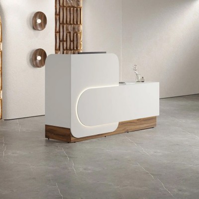 "Scandi" Office Reception Desk, 180x120x62cm