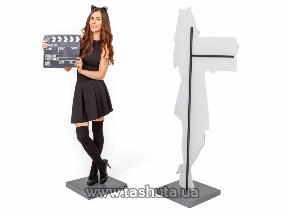Life-Size Cut-Out on Composite Base, Single-Sided
