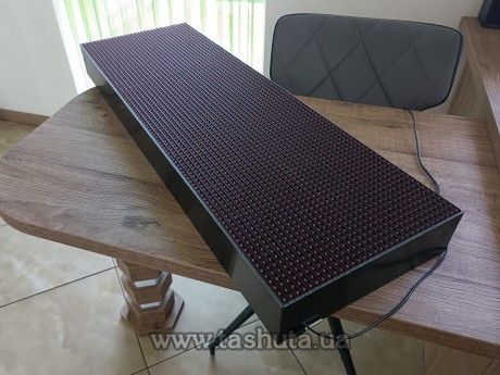 Wyświetlacz LED przewijany 960x480mm (kolor czerwony)