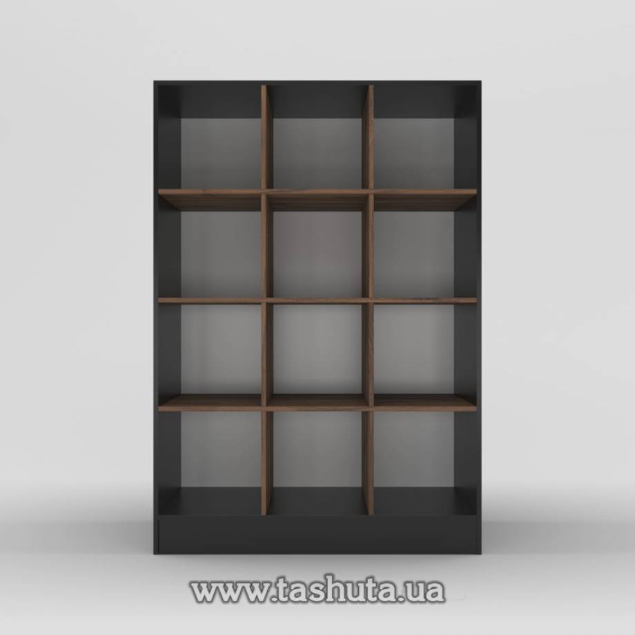 Стелаж пристінний 12 осередків 110х160х35см