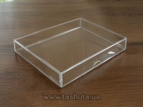 Display akrylowy, etui na książeczkę 325x445x30 mm