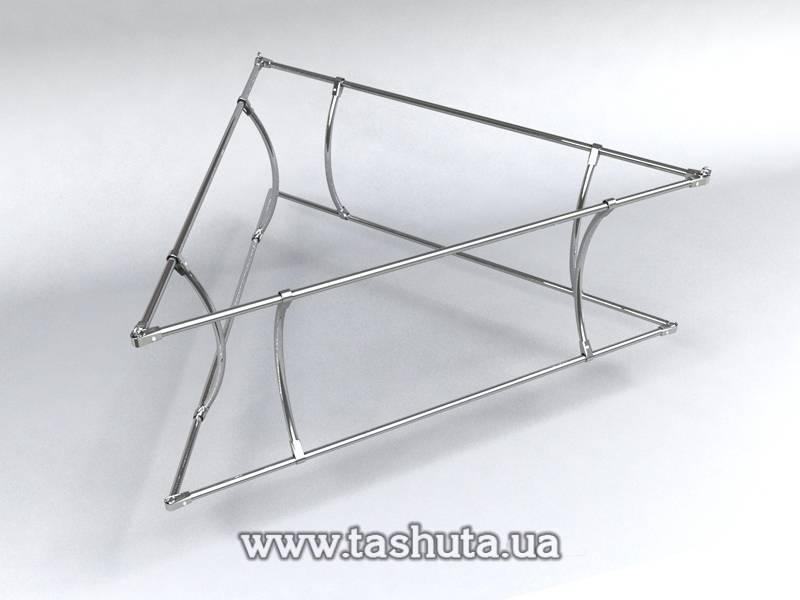 Hanging Advertising Display (Triangle), 1.5x0.8m