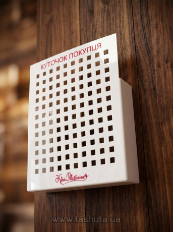 Карман А4 акриловый объемный с перфорацией