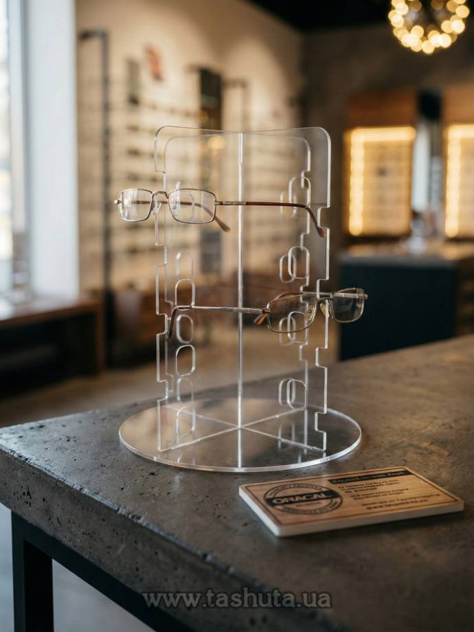 Acrylic Eyewear Display for 5 pcs