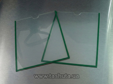 Прозрачный пластиковый карман для стендов А4 (210х297)