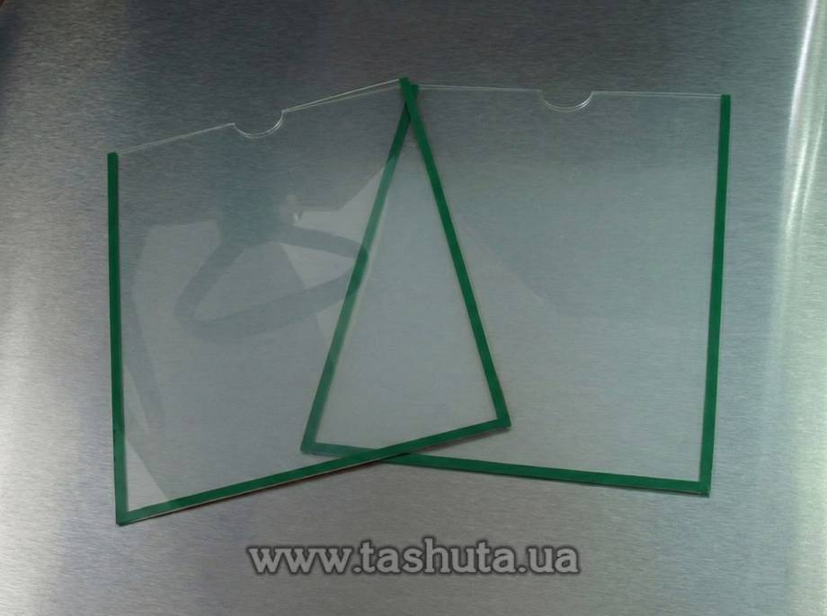 Clear Plastic Board Pocket DL (99x210)