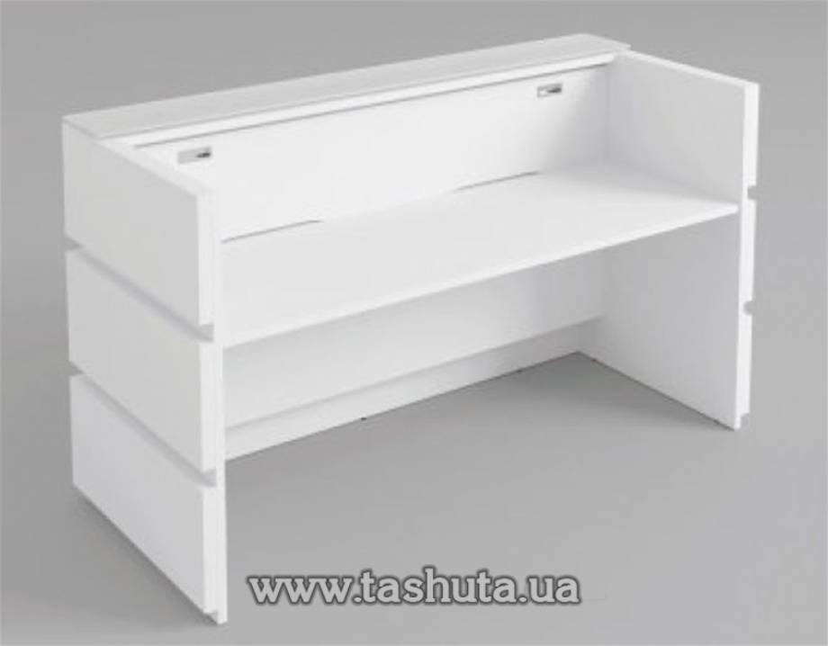Стойка регистрации, стойка ресепшн с подсветкой, 150х110х80 см