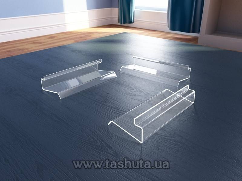 Acrylic Shoe Display 45x80x200mm