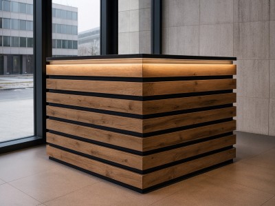 Bar Counter, Reception Desk, 120x110x62cm