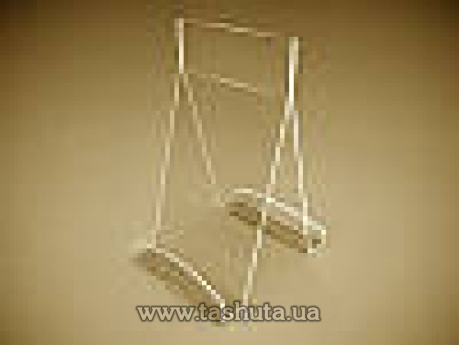 Настольная подставка под полиграфию А6 с шапкой, двухсторонняя (Толщина акрила : 3 мм; )