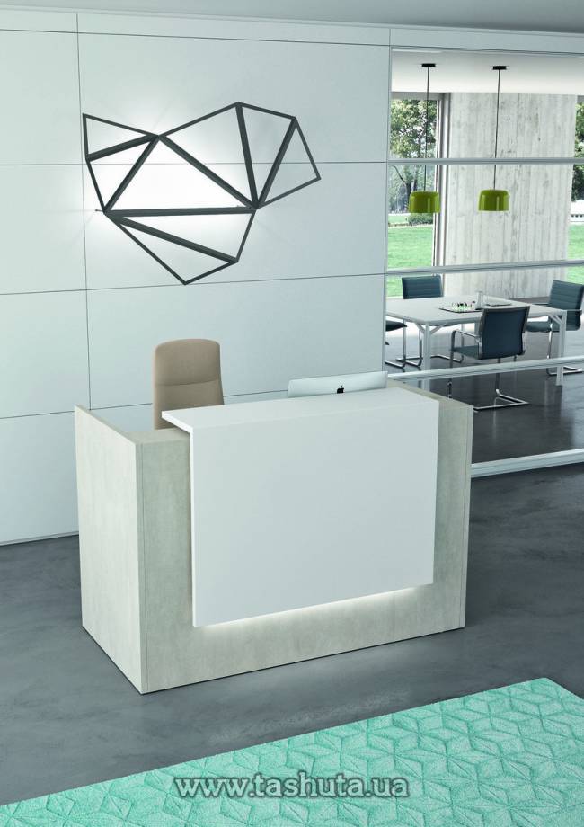 Modular Front Desk, Registration Desk, 120x110x74cm