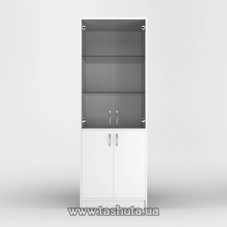 Шкаф для документов (стекло) 70х200х35см