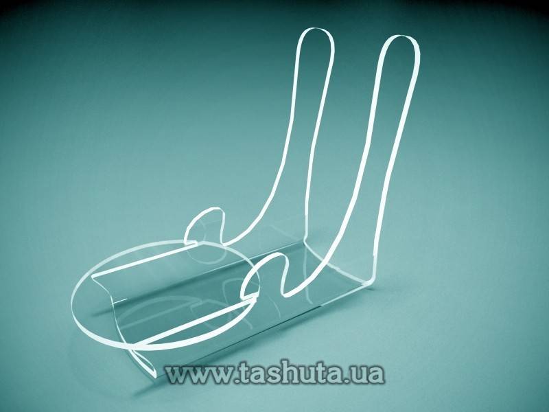 Plate and Cup Stand 70x100x130mm
