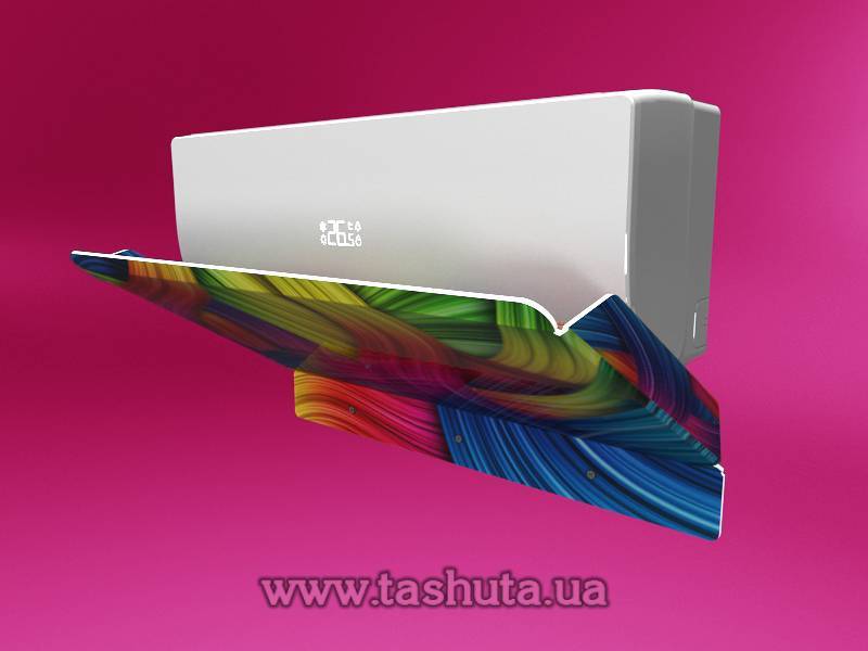 Printed Air Conditioner Reflector 700mm Wide