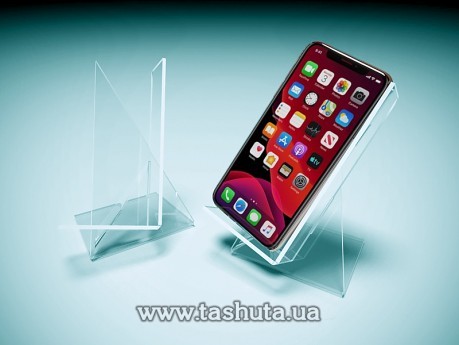 Akrylowa podstawka na smartfon, 60x100 mm