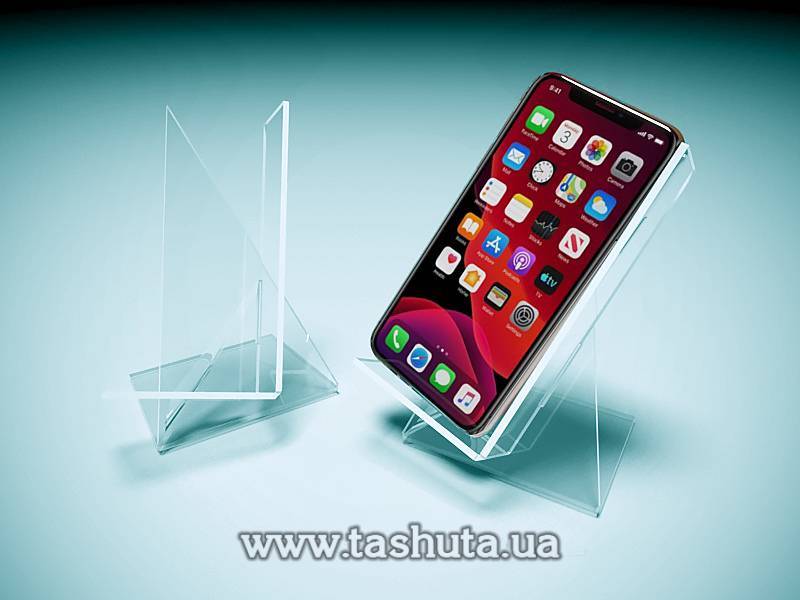 Acrylic Smartphone Stand, 60x100mm
