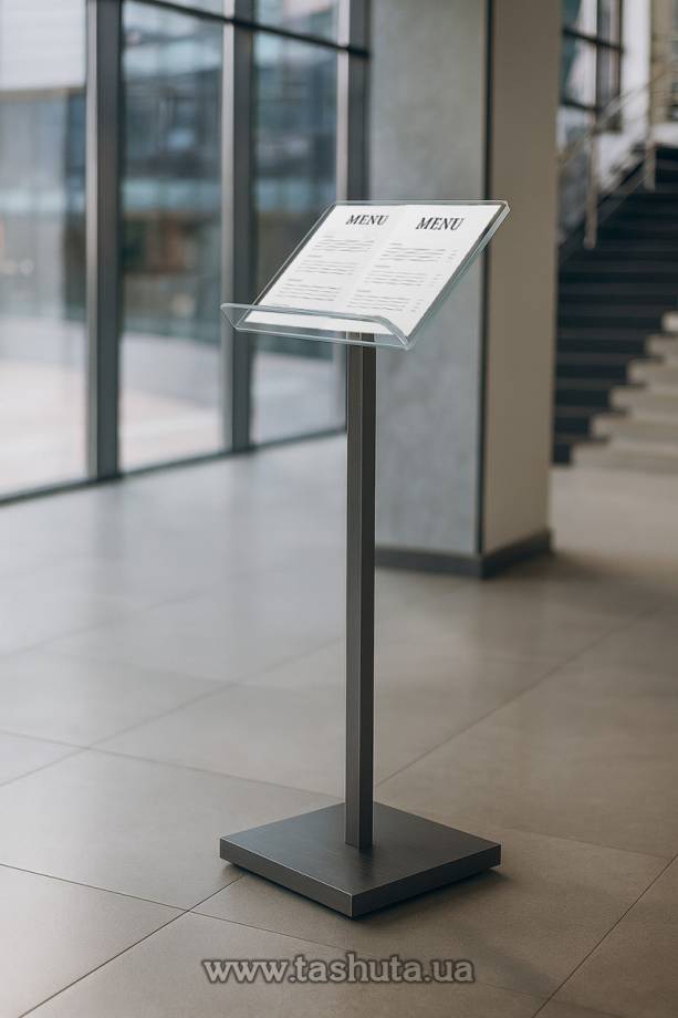 Outdoor Restaurant Menu Stand, A3 Format
