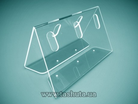 Plastikowa podstawka na długopisy na 5 szt., 165x90x105 mm