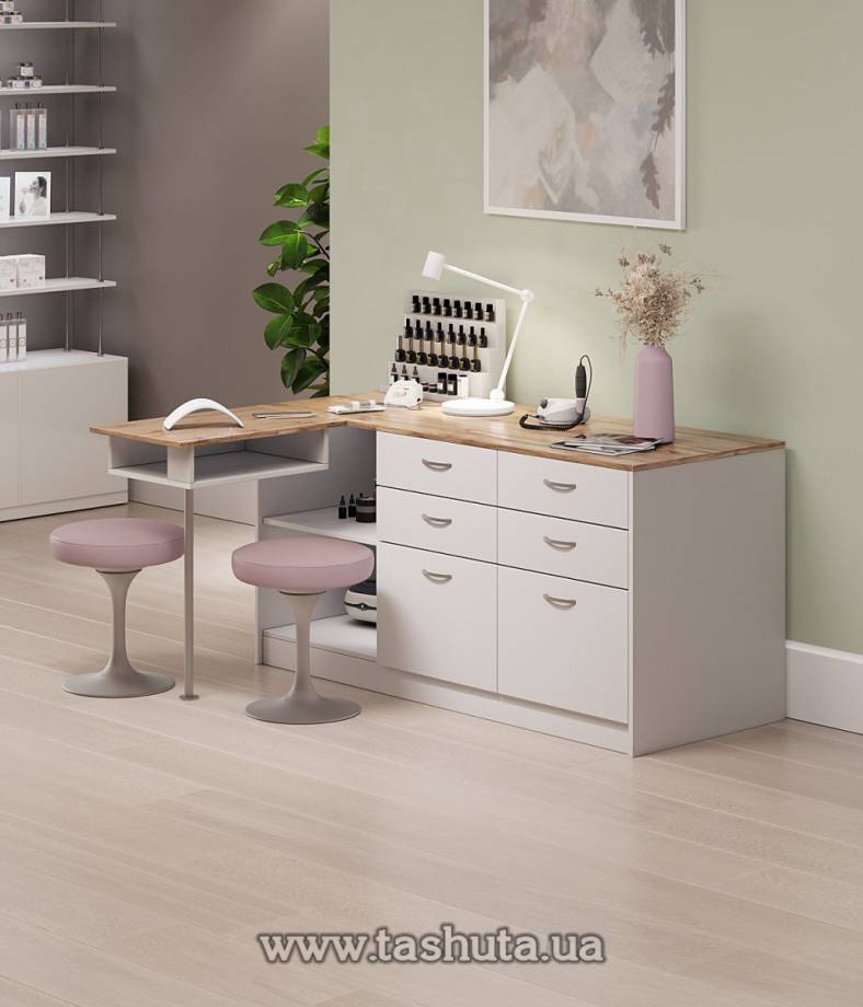 Manicure Table, 150x120x75x60cm