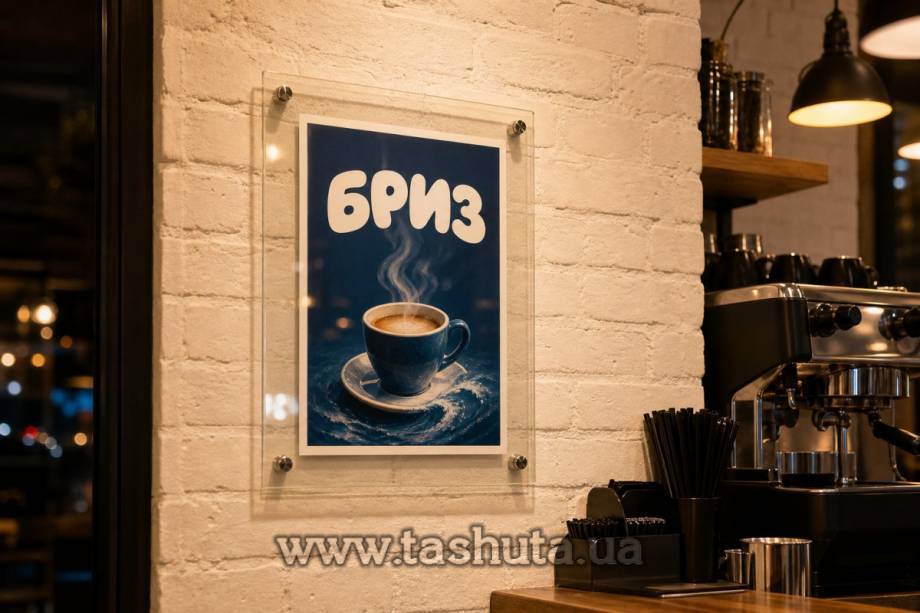 Акриловая рамка для фотографии формата А2 (420х594)