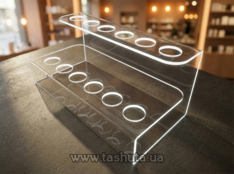 Підставка під помаду, туш на 12 шт, 180х75х85мм