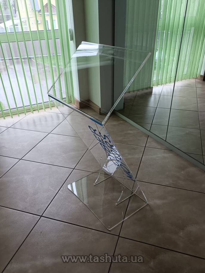 Acrylic Floor Stand for A3 Format, H=800mm