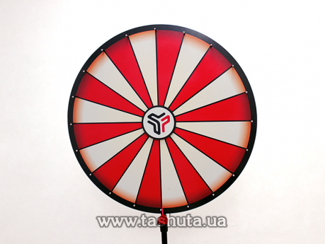 Колесо фортуны с логотипом со складным штативом, диаметр колеса 900мм