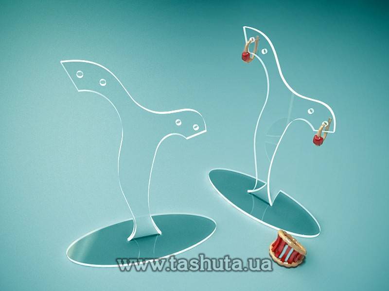 Acrylic Earring Display 100x125mm