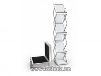 Stojak na ulotki LD9, 280x1530x410 mm