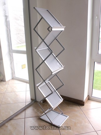 Stojak na ulotki LD9, 280x1530x410 mm
