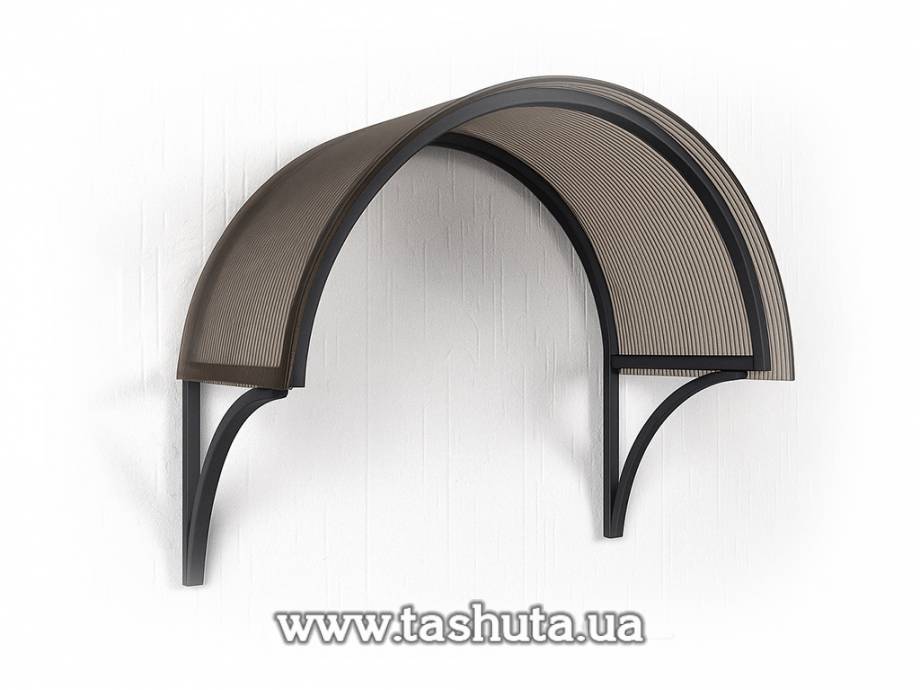 "Arch" Polycarbonate Canopy, 1800x900x1050mm