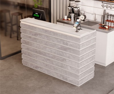 Bar Counter, Reception Desk, 120x110x62cm