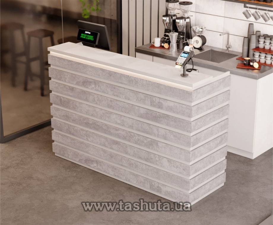 Bar Counter, Reception Desk, 120x110x62cm