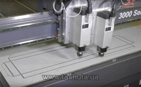 Стенд, куточок споживача на 8 кишень, 1050х850 мм (композитний матеріал)