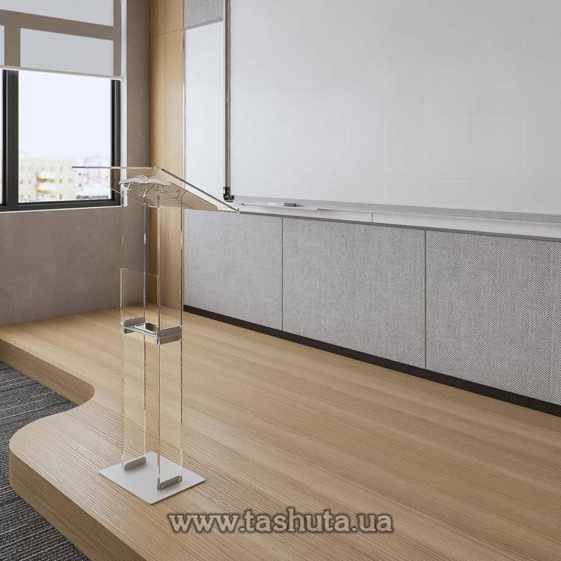Clear Speaker's Lectern
