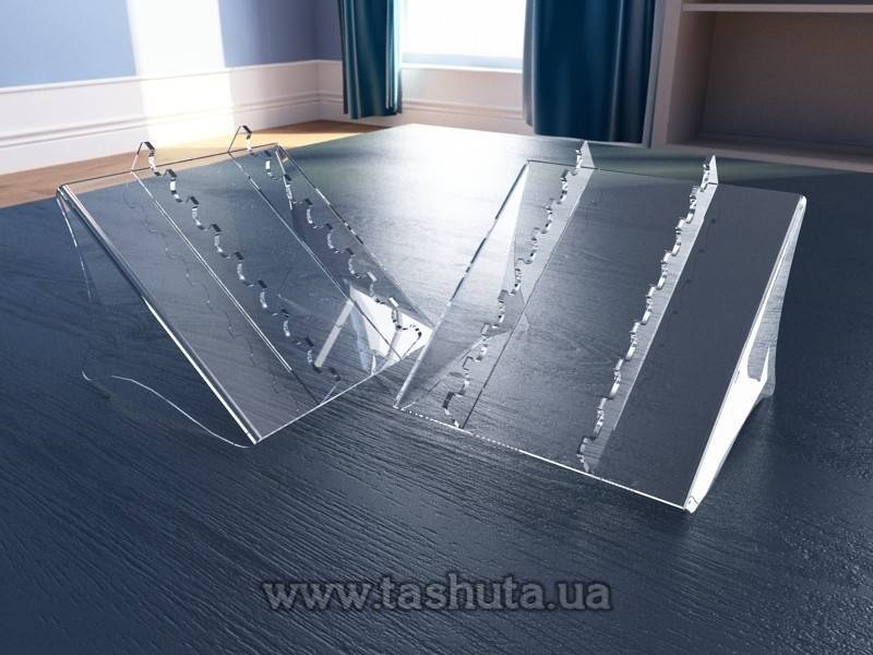 Clear Pen Holder for 8 pcs, 120x145x130mm