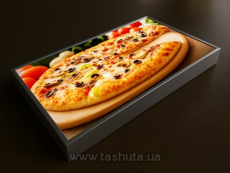 Lightbox jednostronny z profilu aluminiowego