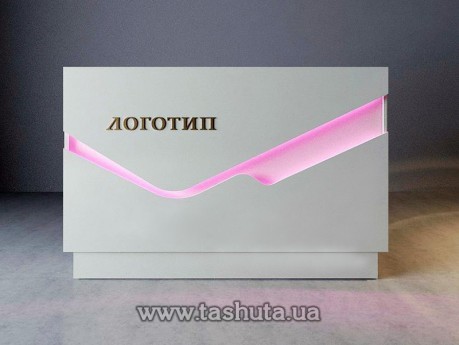 Recepcja. Lada administracyjna. Strefa kasowa, 140x110x70 cm