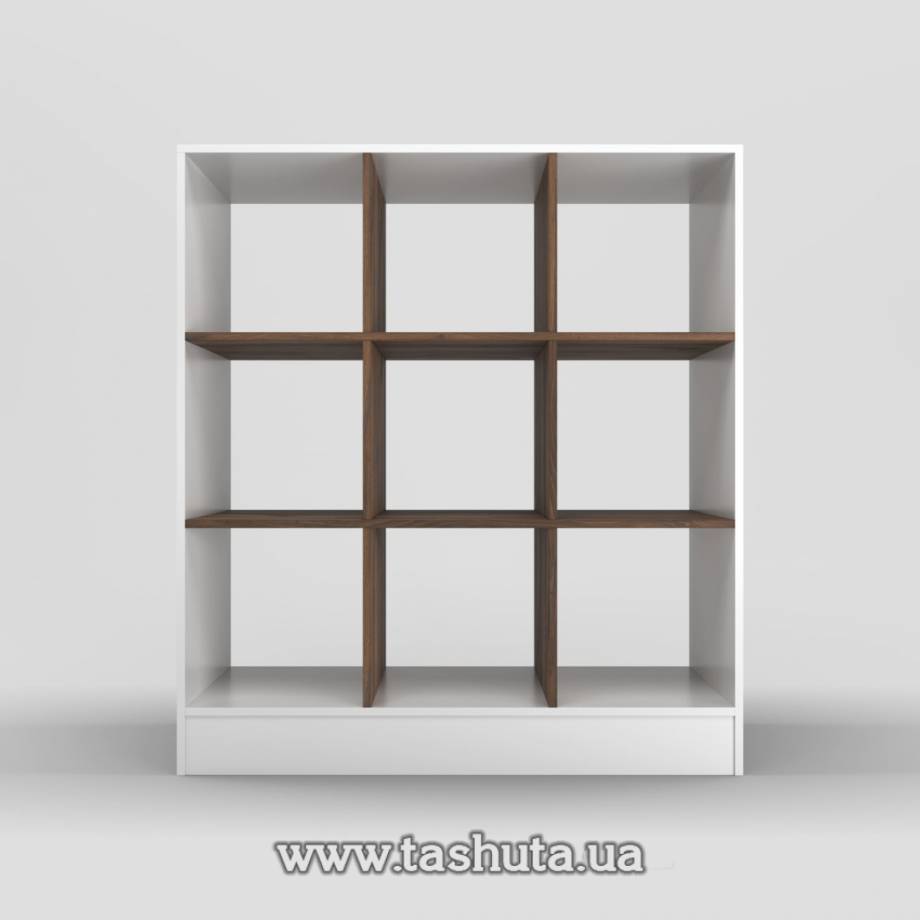 Office Partition Shelving Unit 110x120x35cm