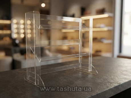 Этажерка наклонная 340х375х100 мм