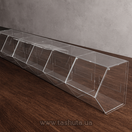Диспенсеры, контейнеры для сыпучих товаров (6 ячеек)